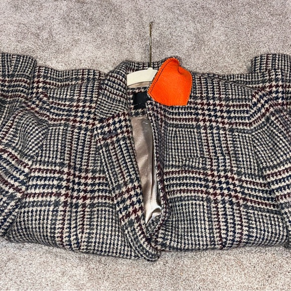 J. Crew Houndstooth Schoolboy Blazer Size 4 - Picture 2 of 7